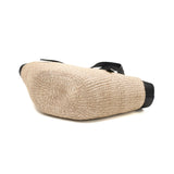 【正規品】 ヴィオラドーロ かごバッグ レディース トートバッグ VIOLAd'ORO ブランド 女性 おしゃれ 上品 ナチュラル 小さめ カゴバッグ ハンドバッグ 舟形 軽量 夏 春夏 天然素材 アバカ レザー 革 MIRO V-8844