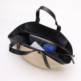 【正規品】 ヴィオラドーロ かごバッグ レディース トートバッグ VIOLAd'ORO ブランド 女性 おしゃれ 上品 ナチュラル 小さめ カゴバッグ ハンドバッグ 舟形 軽量 夏 春夏 天然素材 アバカ レザー 革 MIRO V-8844