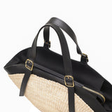 【正規品】 ヴィオラドーロ かごバッグ レディース トートバッグ VIOLAd'ORO ブランド 女性 おしゃれ 上品 ナチュラル 小さめ カゴバッグ ハンドバッグ 舟形 軽量 夏 春夏 天然素材 アバカ レザー 革 MIRO V-8844