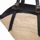 【正規品】 ヴィオラドーロ かごバッグ レディース トートバッグ VIOLAd'ORO ブランド 女性 おしゃれ 上品 ナチュラル 小さめ カゴバッグ ハンドバッグ 舟形 軽量 夏 春夏 天然素材 アバカ レザー 革 MIRO V-8844