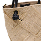 【正規品】 ヴィオラドーロ かごバッグ レディース トートバッグ VIOLAd'ORO ブランド 女性 おしゃれ 上品 ナチュラル 小さめ カゴバッグ ショルダーバッグ 2WAY 軽量 夏 春夏 天然素材 アバカ 本革 MIRO V-8845