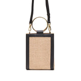 【正規品】 ヴィオラドーロ ショルダーバッグ レディース かごバッグ 小さめ ミニ VIOLAd'ORO かご バッグ ハンドバッグ リングハンドル 上品 きれいめ かわいい 斜めがけ レザー 春 夏 2WAY SANDRO V-8854