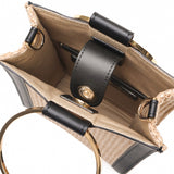 【正規品】 ヴィオラドーロ ショルダーバッグ レディース かごバッグ 小さめ ミニ VIOLAd'ORO かご バッグ ハンドバッグ リングハンドル 上品 きれいめ かわいい 斜めがけ レザー 春 夏 2WAY SANDRO V-8854