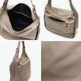 【正規品】 ヴィオラドーロ トートバッグ レディース A4 ファスナー付き 大きめ VIOLAd'ORO バッグ トート 軽量 肩掛け ファスナー ナイロン 軽い ビアンカ かわいい 撥水 ワンハンドル BIANCA ナイロンホーボーバッグ V-2256