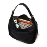 【正規品】 ヴィオラドーロ トートバッグ レディース A4 ファスナー付き 大きめ VIOLAd'ORO バッグ トート 軽量 肩掛け ファスナー ナイロン 軽い ビアンカ かわいい 撥水 ワンハンドル BIANCA ナイロンホーボーバッグ V-2256