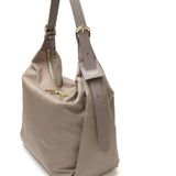 【正規品】 ヴィオラドーロ トートバッグ レディース A4 ファスナー付き 大きめ VIOLAd'ORO バッグ トート 軽量 肩掛け ファスナー ナイロン 軽い ビアンカ かわいい 撥水 ワンハンドル BIANCA ナイロンホーボーバッグ V-2256