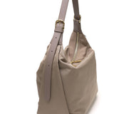 【正規品】 ヴィオラドーロ トートバッグ レディース A4 ファスナー付き 大きめ VIOLAd'ORO バッグ トート 軽量 肩掛け ファスナー ナイロン 軽い ビアンカ かわいい 撥水 ワンハンドル BIANCA ナイロンホーボーバッグ V-2256