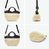 【正規品】 ヴィオラドーロ トートバッグ レディース VIOLAd'ORO トート かごバッグ 軽量 小さめ ショルダーバッグ ブランド 女性 おしゃれ 本革 レザー 2WAY SANDRO ラフィア レザーコンビトートSサイズ V-8888