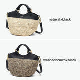 【正規品】 ヴィオラドーロ トートバッグ レディース VIOLAd'ORO トート かごバッグ 軽量 小さめ ショルダーバッグ ブランド 女性 おしゃれ 本革 レザー 2WAY SANDRO ラフィア レザーコンビトートSサイズ V-8888