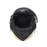 【正規品】 ヴィオラドーロ かごバッグ レディース VIOLAd'ORO トートバッグ ハンドバッグ 軽量 小さめ ブランド 女性 おしゃれ 本革 レザー バケツ型 内布付き MIRO アバカ製 レザーコンビ バケットバッグ V-8891