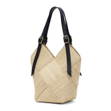 【正規品】 ヴィオラドーロ かごバッグ レディース VIOLAd'ORO トートバッグ 軽量 小さめ ブランド 女性 おしゃれ 上品 ナチュラル カゴバッグ 本革 レザー MIRO アバカ レザーコンビ メッシュトート V-8894