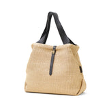 【正規品】 ヴィオラドーロ トートバッグ レディース VIOLAd'ORO トート かごバッグ 軽量 ブランド 女性 おしゃれ 肩掛け 本革 レザー かわいい B5 SANDRO イタリアンラフィアシート Lサイズ V-8908