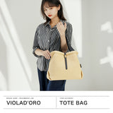 【正規品】 ヴィオラドーロ トートバッグ レディース VIOLAd'ORO トート かごバッグ 軽量 ブランド 女性 おしゃれ 肩掛け 本革 レザー かわいい B5 SANDRO イタリアンラフィアシート Lサイズ V-8908