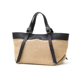 【正規品】 ヴィオラドーロ トートバッグ レディース VIOLAd'ORO トート かごバッグ 軽量 ブランド 女性 おしゃれ 本革 レザー かわいい 横型 ナチュラル 上品 SANDRO イタリアンラフィアシート V-8910