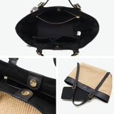 【正規品】 ヴィオラドーロ トートバッグ レディース VIOLAd'ORO トート かごバッグ 軽量 ブランド 女性 おしゃれ 本革 レザー かわいい 横型 ナチュラル 上品 SANDRO イタリアンラフィアシート V-8910