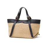 【正規品】 ヴィオラドーロ トートバッグ レディース VIOLAd'ORO トート かごバッグ 軽量 ブランド 女性 おしゃれ 本革 レザー かわいい 横型 ナチュラル 上品 SANDRO イタリアンラフィアシート V-8910