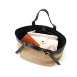 【正規品】 ヴィオラドーロ トートバッグ レディース VIOLAd'ORO トート かごバッグ 軽量 ブランド 女性 おしゃれ 本革 レザー かわいい 横型 ナチュラル 上品 SANDRO イタリアンラフィアシート V-8910