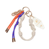 【正規品】 ヴィオラドーロ キーホルダー チャーム アクセサリー かわいい 鍵 VIOLAd'ORO レディース キーチャーム 大人 ブランド おしゃれ バッグチャーム アクリル ハート レオパード カラビナ パラコード BIANCA V-5078