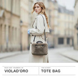 【正規品】 ヴィオラドーロ トートバッグ レディース ふわふわ バッグ VIOLAd'ORO ブランド 大人 女性 おしゃれ 2WAY ショルダー ハンドル 軽量 小さめ A5 ELMO レッキスラビット調エコファー 2WAYトート V-8763
