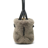 【正規品】 ヴィオラドーロ トートバッグ レディース ふわふわ バッグ VIOLAd'ORO ブランド 大人 女性 おしゃれ 2WAY ショルダー ハンドル 軽量 小さめ A5 ELMO レッキスラビット調エコファー 2WAYトート V-8763