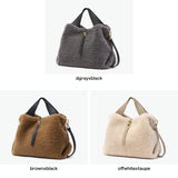 【正規品】 ヴィオラドーロ トートバッグ レディース ふわふわ もこもこ バッグ VIOLAd'ORO ブランド 大人 女性 おしゃれ 2WAY ショルダー ハンドル 軽量 軽い 小さめ B5 ELMO エコムートン 2WAYトート V-8773