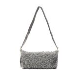 【正規品】 ヴィオラドーロ ショルダーバッグ レディース VIOLAd'ORO ファー ムートン バッグ 斜めがけ 大人 上品 小さめ 軽量 ファーショルダーバッグ 秋 冬 ELMO カルガンムートンエコファー ワンショルダーバッグ V-8937