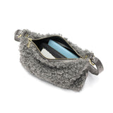 【正規品】 ヴィオラドーロ ショルダーバッグ レディース VIOLAd'ORO ファー ムートン バッグ 斜めがけ 大人 上品 小さめ 軽量 ファーショルダーバッグ 秋 冬 ELMO カルガンムートンエコファー ワンショルダーバッグ V-8937