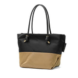 【正規品】 ヴィオラドーロ トートバッグ レディース VIOLAd'ORO Mサイズ 軽い 軽量 ブランド かわいい 通勤 レザーコンビ ナイロン 日本製 B5 BIANCA ノットハンドル バイカラーナイロントート M V-2250