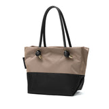 【正規品】 ヴィオラドーロ トートバッグ レディース VIOLAd'ORO Mサイズ 軽い 軽量 ブランド かわいい 通勤 レザーコンビ ナイロン 日本製 B5 BIANCA ノットハンドル バイカラーナイロントート M V-2250