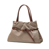 【正規品】 ヴィオラドーロ トートバッグ レディース VIOLAd'ORO 軽い 軽量 ブランド かわいい 小さめ レザーコンビ 日本製 通勤 おしゃれ 女性 A4 BIANCA ナイロンドロストトートバッグ L V-2294