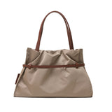 【正規品】 ヴィオラドーロ トートバッグ レディース VIOLAd'ORO 軽い 軽量 ブランド かわいい 小さめ レザーコンビ 日本製 通勤 おしゃれ 女性 A4 BIANCA ナイロンドロストトートバッグ L V-2294