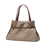 【正規品】 ヴィオラドーロ トートバッグ レディース VIOLAd'ORO 軽い 軽量 ブランド かわいい 小さめ レザーコンビ 日本製 通勤 おしゃれ 女性 A4 BIANCA ナイロンドロストトートバッグ L V-2294