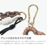 【正規品】 ヴィオラドーロ キーホルダー ブランド 大人 おしゃれ アクセサリー VIOLAd'ORO バッグ チャーム カラビナ レザー 革 かわいい パーツ レディース BIANCA パラコードハート バッグチャーム V-5082