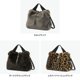 【正規品】 ヴィオラドーロ トートバッグ レディース VIOLAd'ORO バッグ ファー トート 軽い かわいい 2WAY ショルダー ブランド A5 ファーバッグ 女性 おしゃれ ELMO レッキスラビットエコファー V-8923