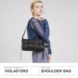 【正規品】 ヴィオラドーロ ショルダーバッグ レディース VIOLAd'ORO バッグ 斜めがけ ブランド 軽量 軽い 大人 上品 かわいい ナイロン カジュアル ELMO ナイロンボンディングメッシュショルダー V-8947