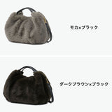 【正規品】 ヴィオラドーロ トートバッグ レディース 2WAY VIOLAd'ORO バッグ ファー トート 軽い ブランド おしゃれ A5 ファーバッグ 女性 ショルダー 2WAYバッグ ELMO レッキスラビットエコファー V-9067