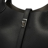 【正規品】 ヴィオラドーロ トートバッグ レディース VIOLAd'ORO ブランド レザー 牛革 手持ち 肩かけ 斜めがけ バケツ型 おしゃれ 小型 高級感 2WAY TRERO イタリアンダブルフェイスレザーベルトトート V-1641