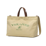 【正規品】 ヴィオラドーロ トートバッグ レディース VIOLAd'ORO ブランド 手持ち 肩かけ 斜めがけ おしゃれ 自立 帆布 大容量 ロゴ ショルダー 2WAY B4 BIANCA ストーンウォッシュキャンバストートバッグ V-2316