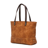 지퍼 A4 비즈니스 대형 가죽 가죽 통근 수직 비즈니스 토트 어깨 검은 브랜드 수확 레이블 남성 Vye-4806을 가진 토트 백 콧수염.