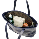 지퍼 A4 비즈니스 대형 가죽 가죽 통근 수직 비즈니스 토트 어깨 검은 브랜드 수확 레이블 남성 Vye-4806을 가진 토트 백 콧수염.