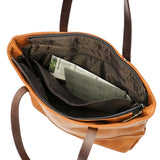 지퍼 A4 비즈니스 대형 가죽 가죽 통근 수직 비즈니스 토트 어깨 검은 브랜드 수확 레이블 남성 Vye-4806을 가진 토트 백 콧수염.