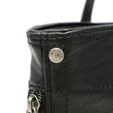 지퍼 A4 비즈니스 대형 가죽 가죽 통근 수직 비즈니스 토트 어깨 검은 브랜드 수확 레이블 남성 Vye-4806을 가진 토트 백 콧수염.