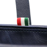 지퍼 A4 비즈니스 대형 가죽 가죽 통근 수직 비즈니스 토트 어깨 검은 브랜드 수확 레이블 남성 Vye-4806을 가진 토트 백 콧수염.