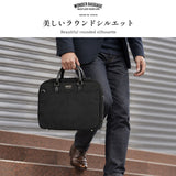 【正規品2年保証】 ワンダーバゲージ ビジネスバッグ メンズ レディース WONDER BAGGAGE ブリーフケース トート ブランド 通勤 軽量 16インチ PC収納 横型 手持ち 連結 底鋲 日本製 A4 6.7L GOODMANS MG WB-G-040