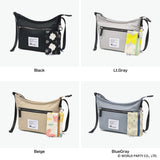 Wpc.Patterns ショルダーバッグ レディース 斜めがけ ダブリュピーシー パターンズ 大人 軽量 軽い 小さめ ミニ ミニショルダー アクティブ シンプル カジュアル 撥水 耐水 かわいい 使いやすい Petale 31067