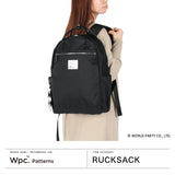 Wpc.Patterns リュック レディース 大容量 ダブリュピーシー パターンズ おしゃれ 通勤 通学 軽量 軽い 20L B4 女性 大きめ ポーチ付き 花柄 キャリーオン 2WAY 撥水 はっ水 背負い Petale トートリュック 31068