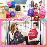 【正規取扱店】 ワールドペガサス リュック レディース 通学 大容量 WORLD PEGASUS 大きめ 軽い 女子 通学リュック 通学バッグ 高校生 中学生 バッグ デイパック PC収納 A4 2層 32L 14inch クイン WP003