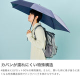 ウォーターフロント 折りたたみ傘 自動開閉 晴雨兼用 軽量 コンパクト ブランド Waterfront ワンタッチ 折りたたみ UVカット 紫外線対策 親骨55cm クイックシャット エクステンション 折 55cm U355-0887