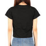 エックスガール Tシャツ レディース X-girl 半袖 綿100% 無地 ロゴ ブランド おしゃれ かわいい カジュアル クルーネック 2枚セット 白 黒 コンパクト トップス カットソー LOGO AND BUTTERFLY 2P S/S BABY TEE 105252011032