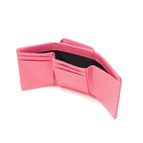 エックスガール 財布 レディース コンパクト X-girl 小さめ ブランド 三つ折り ミニ ミニ財布 かわいい おしゃれ カジュアル 小銭入れ ロゴ 合皮 高校生 中学生 女子 RHINESTONE LABEL MINI WALLET 105252054013